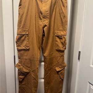 Men's Tan Cargo Pants